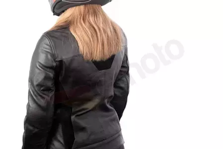 Adrenaline Spirit Lady PPE noir 2XL blouson de cuir moto pour femme-10