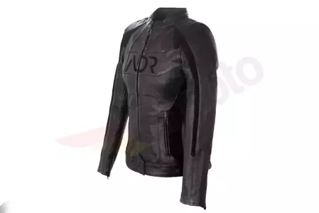 Adrenaline Spirit Lady PPE negro 2XL chaqueta de cuero de la motocicleta de las mujeres-2