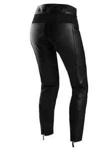 Pantaloni din piele de motocicletă pentru femei Adrenaline Siena 2.0 PPE negru 2XL-2