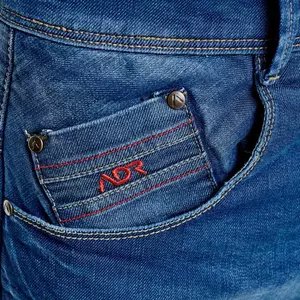 Adrenaline Rock PPE modré džíny kalhoty na motorku 2XL-3