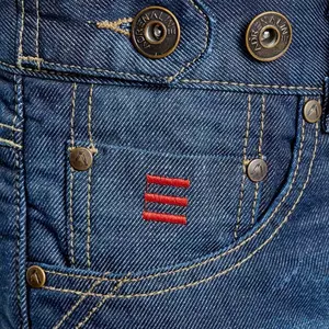 Spodnie motocyklowe jeans Adrenaline Regular 2.0 PPE niebieskie M-3