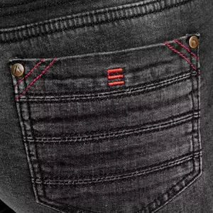 Spodnie motocyklowe jeans damskie Adrenaline Rock Lady PPE czarne 2XL-6