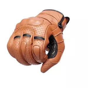 Adrenaline Scrambler 2.0 PPE guantes de moto de cuero marrón M-2