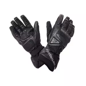 Gants moto Adrenaline Crux PPE en cuir noir M - A0647/20/10/M