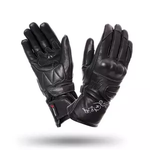 Adrenaline Venus PRO 2.0 PPE dámské kožené rukavice na motorku černé M - A0629/20/10/M