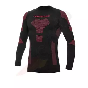 Koszulka termoaktywna Adrenaline Frost czarny/czerwony M-1