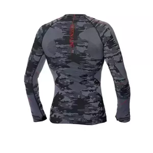 Camiseta térmica Adrenaline Glacier negro/gris M-2