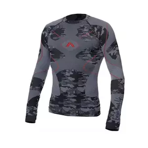 Adrenaline Glacier Thermo-T-Shirt schwarz/grau XL - A1132/19/30/XL