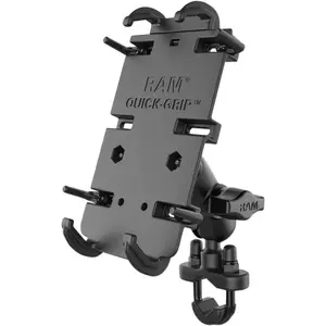 Handyhalterung Quick-Grip XL mit Lenkerhalterung U-Bolt Ram Mount - RAM-B-149ZA-PD4