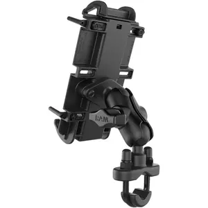 Suport Quick-Grip pentru smartphone-uri XL cu suport pentru ghidon U-Bolt Ram Mount-4