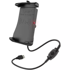 Držák Quick-Grip pro smartphony s bezdrátovým nabíjením Ram Mount - RAM-HOL-UN14WB
