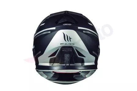 Kask motocyklowy integralny MT Helmets Thunder 3 SV Pitlane z blendą szary mat M-3