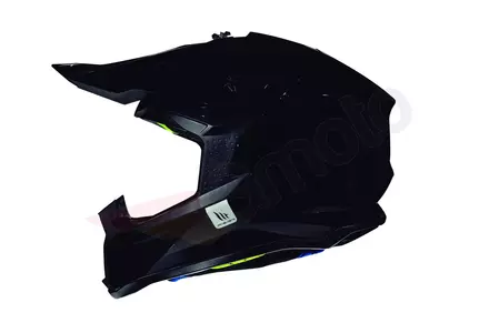 MT Helmets Falcon blank svart L enduro motorcykelhjälm-2