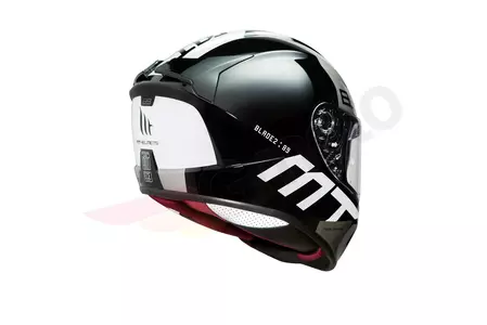 Kask motocyklowy integralny MT Helmets Blade 2 SV 89 czarny/szary M-3