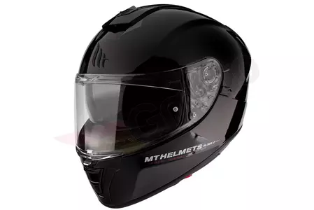 MT Helmets Blade 2 SV Integral-Motorradhelm glänzend schwarz S-1