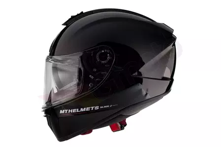 MT Helmets Blade 2 SV integral motorcykelhjälm blank svart S-2