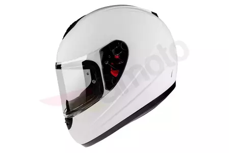 MT Helmets Casco de moto Thunder Kid blanco brillo L-2