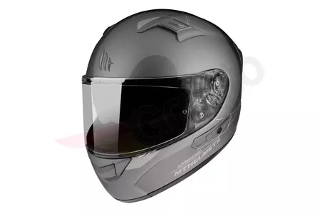 MT Helmets KRE SV integral motorcykelhjälm med bländare i titan M-1