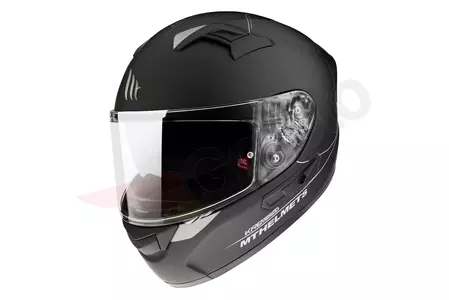 MT Helmets KRE SV Integral-Motorradhelm mit Visier schwarz matt XXL - MT110400038/XXL