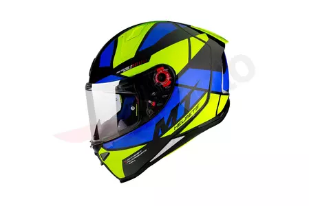 Kask motocyklowy integralny MT Helmets Revenge 2 Scalpel czarny/niebieski/zielony M -2