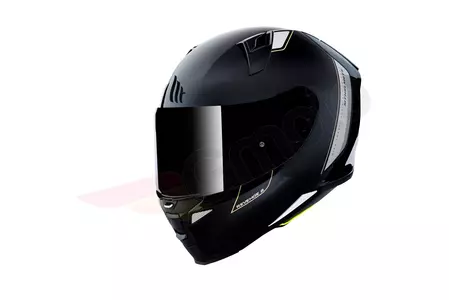 MT Helmets Revenge 2 integrált motoros sisak fényes fekete XS-1