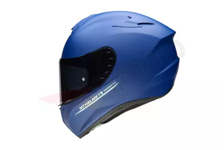 MT čelade Targo integralna motoristična čelada modra mat M-2