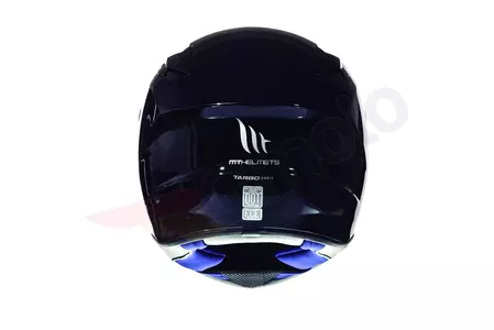 Kask motocyklowy integralny MT Helmets Targo czarny połysk L-3