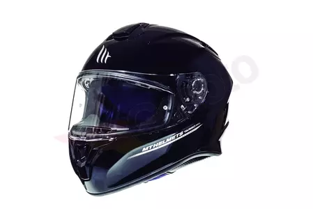 MT Helmy Targo integrálna motocyklová prilba čierna lesklá XXL-1