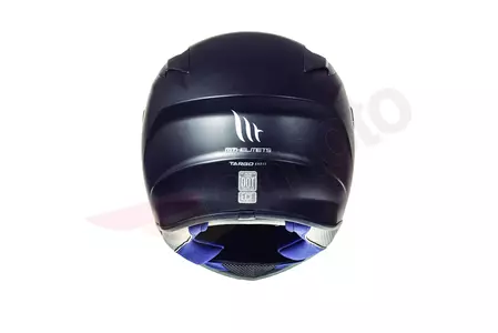 MT Helmets Targo Integral-Motorradhelm schwarz matt L-3