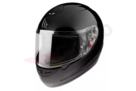 MT šalmai "Thunder Kid" motociklininko šalmas matinės juodos spalvos L - MT100600032/L