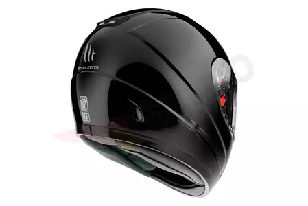 Capacete MT Helmets Thunder Kid capacete de motociclista preto mate M-3