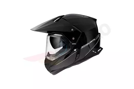 MT Helmets enduro motoros sisak Synchrony Duosport szélvédő fekete fényes L-2