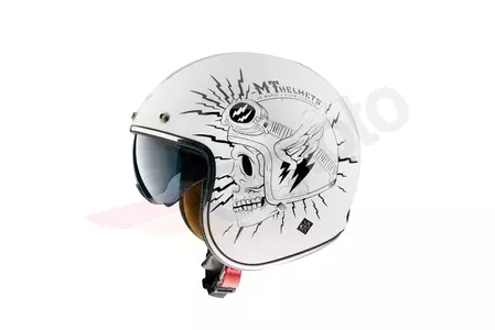 MT Helmets Le Mans 2 dealer casco moto aperto bianco M-2