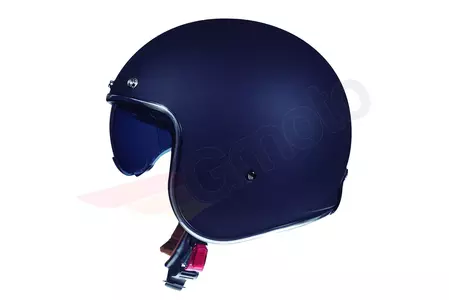 MT Helmets Le Mans 2 Solid casca de motocicletă cu fața deschisă negru mat M-1