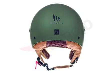 MT Helmets Street Solid grün matt XL open face Motorradhelm-3