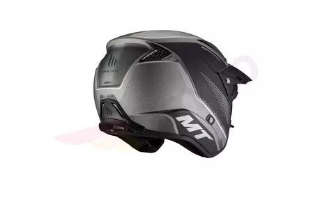 MT Helmets District SV casco moto trial nero/grigio opaco M-3
