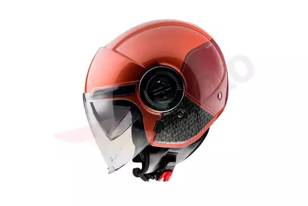 Kask motocyklowy otwarty MT Helmets Viale SV Break czerwony połysk M-2