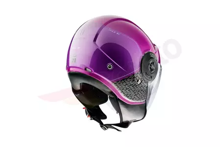 Kask motocyklowy otwarty MT Helmets Viale SV Break fioletowy połysk M-3