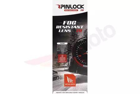 Pinlock V-09 Max Vision -lasille MT-kypärille KRE-kypärät - MT182800301