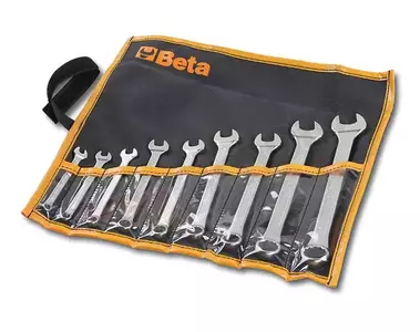 BETA Sats med tunna kombinationsnycklar 10-19mm 8st - 42SLIM/B8I