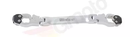 BETA Klucz oczkowy otwierany z przegubem 6 kątny 10x11 - 187/10X11
