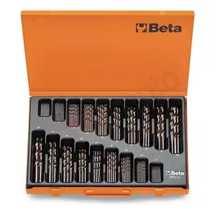BETA Set de mèches 1-10mm 116pcs - 415/C116