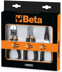 BETA комплект универсални режещи клещи CR 3 бр. - 1169/D3