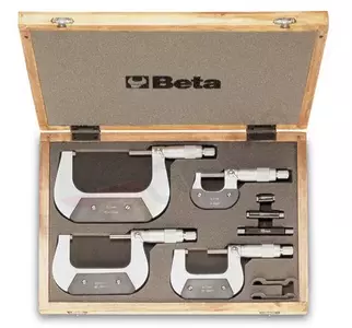 Комплект микрометри BETA 1658 4бр. - 1658/C4