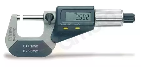 BETA Utvändig mikrometer med digital avläsning 0-25mm - 1658DGT/25