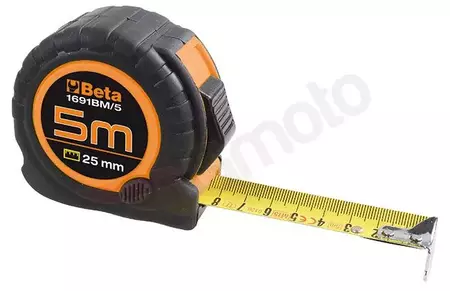 BETA Fita métrica de rolo com caixa em ABS 5mx25mm - 1691BM/5
