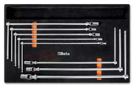 BETA Set dopsleutels met scharnier - 2450/M63