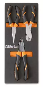 BETA Zestaw narzędzi 3 szt w miękkim wkładzie