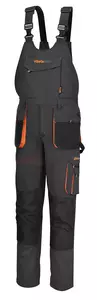 BETA Spodnie robocze z szelkami szare 7903G XXL  - 079030805