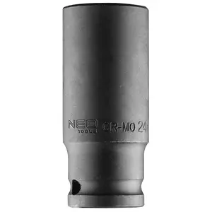 Soquetes de impacto NEO 1/2 longo 24 x 78mm Cr-Mo - 12-324